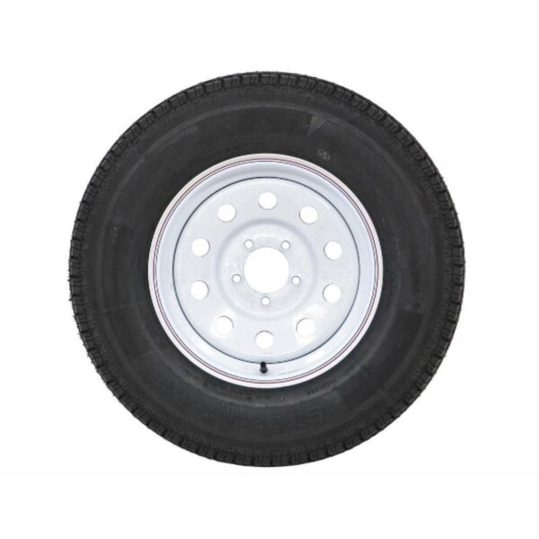 Redneck Trailer Supplies St22575D15 Lrd Bias Tire 15X6 545 White Mod